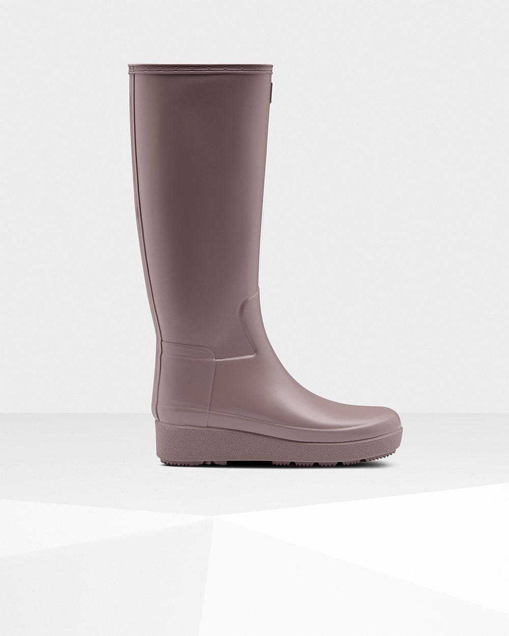 Womens Creeper Boots - Hunter Refined Slim Fit Tall (21WQPATGN) - Purple